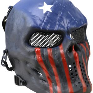 Skull Mesh Mask USA 1