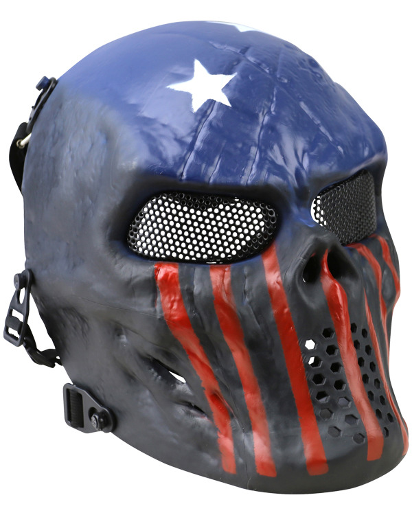 Skull Mesh Mask USA 1