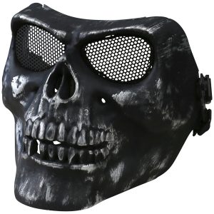 Half Face Skull Mask 1