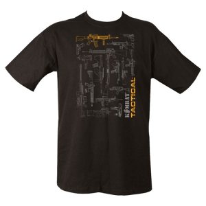 Tactical Gun Blueprint T-shirt