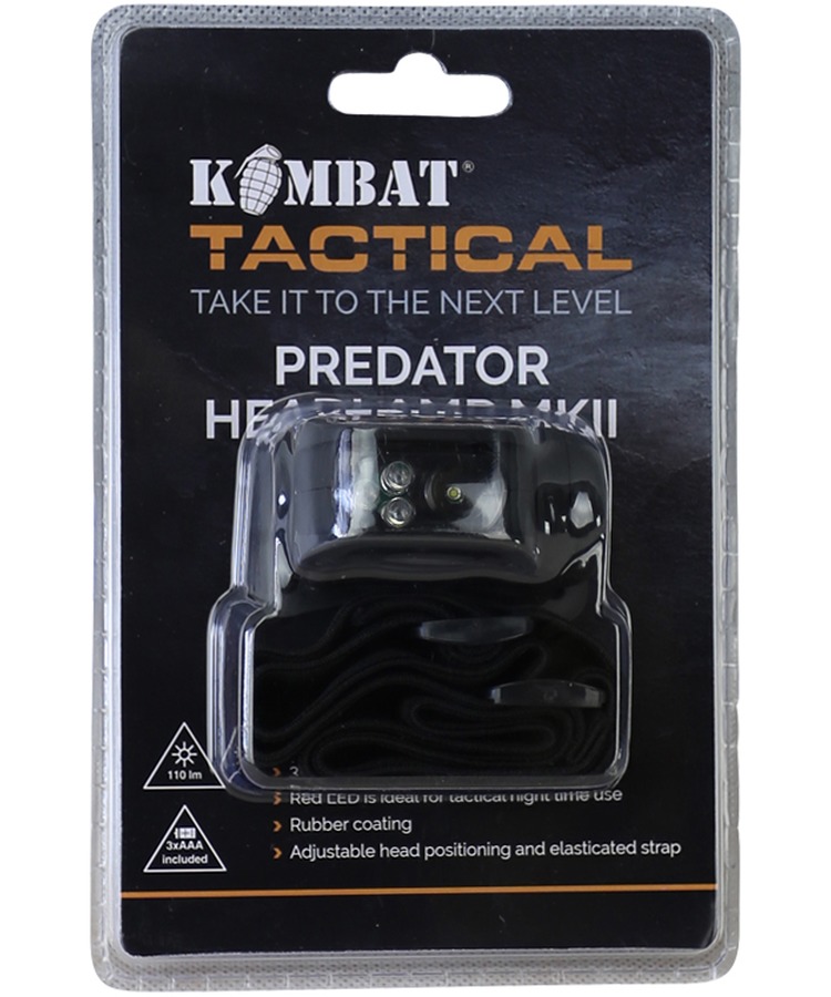 Predator Headlamp II Stealth Black 2