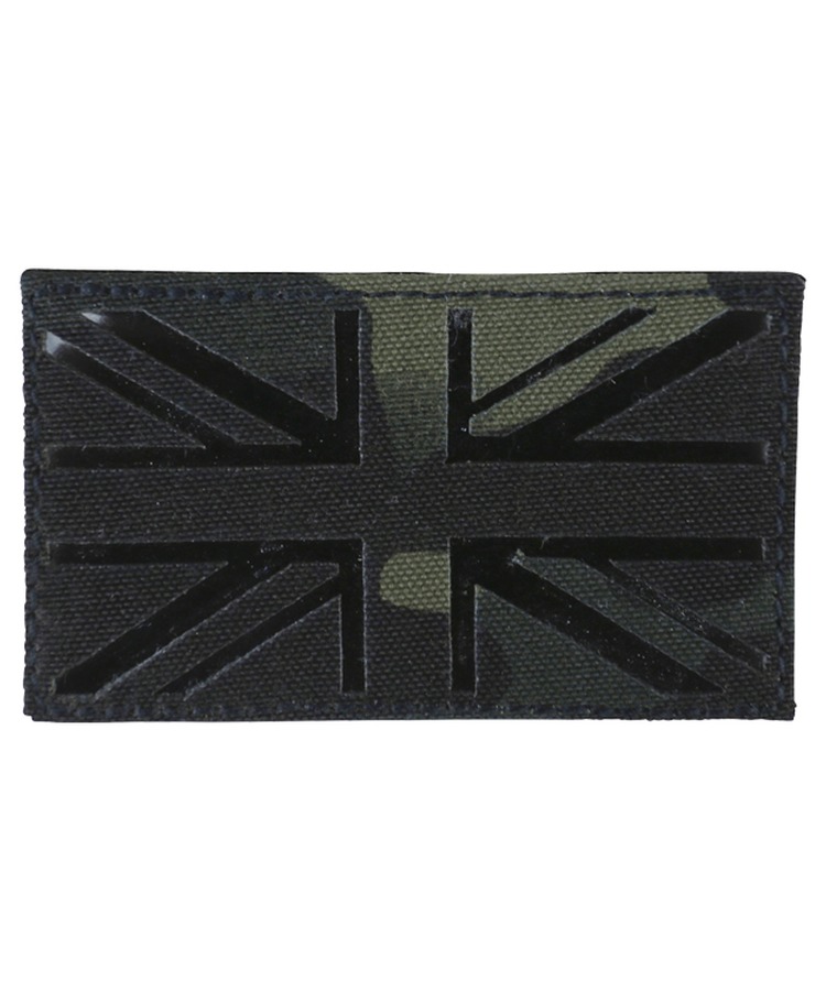 UK Laser Cut Patch BTP Black 1