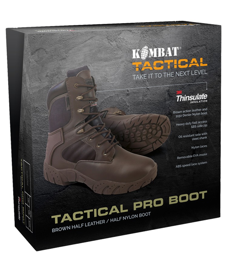 Tactical Pro Boot 50/50 Brown - Image 4