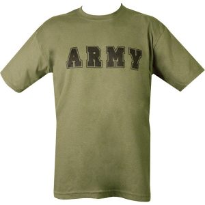 Army T-shirt   Olive Green