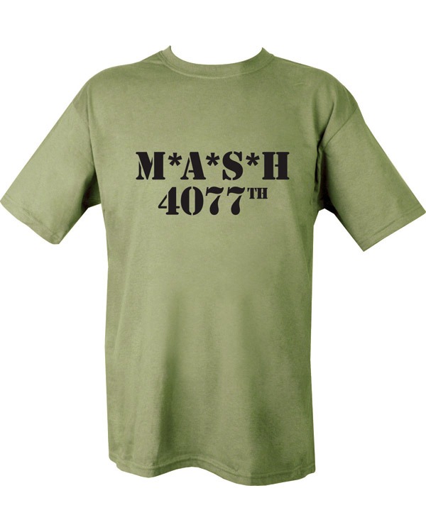 MASH 4077th T-shirt Olive Green