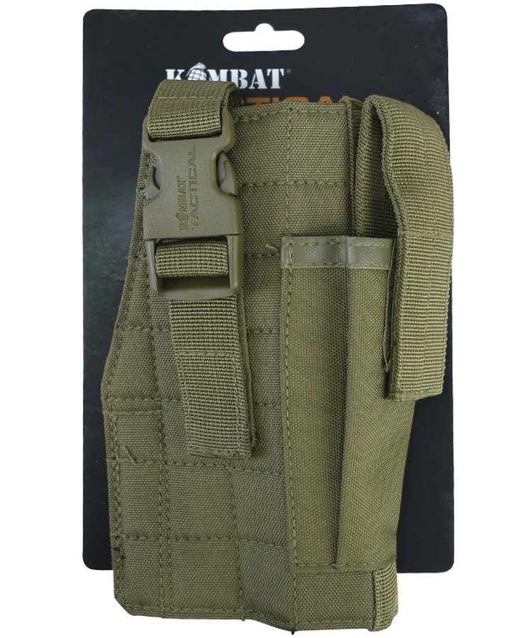 Molle Gun Holster with Mag Pouch Coyote 2