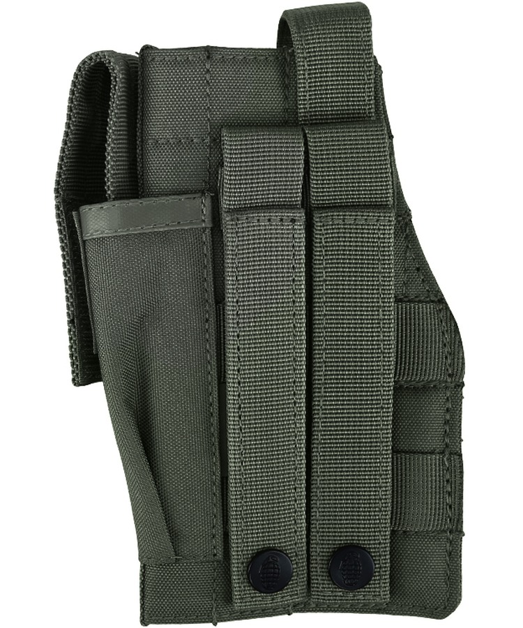 Molle Gun Holster with Mag Pouch Olive Green 2