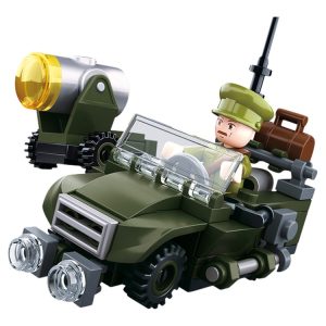 Sluban B0678B (WWII Allied Jeep) 1
