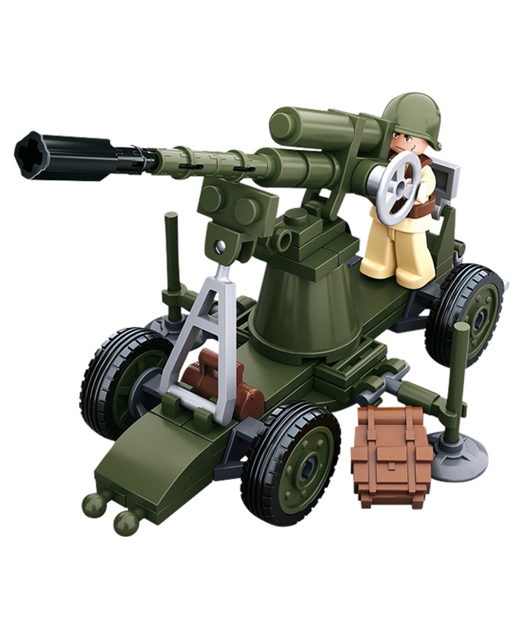 Sluban B0678C (WWII Flak Gun) 1