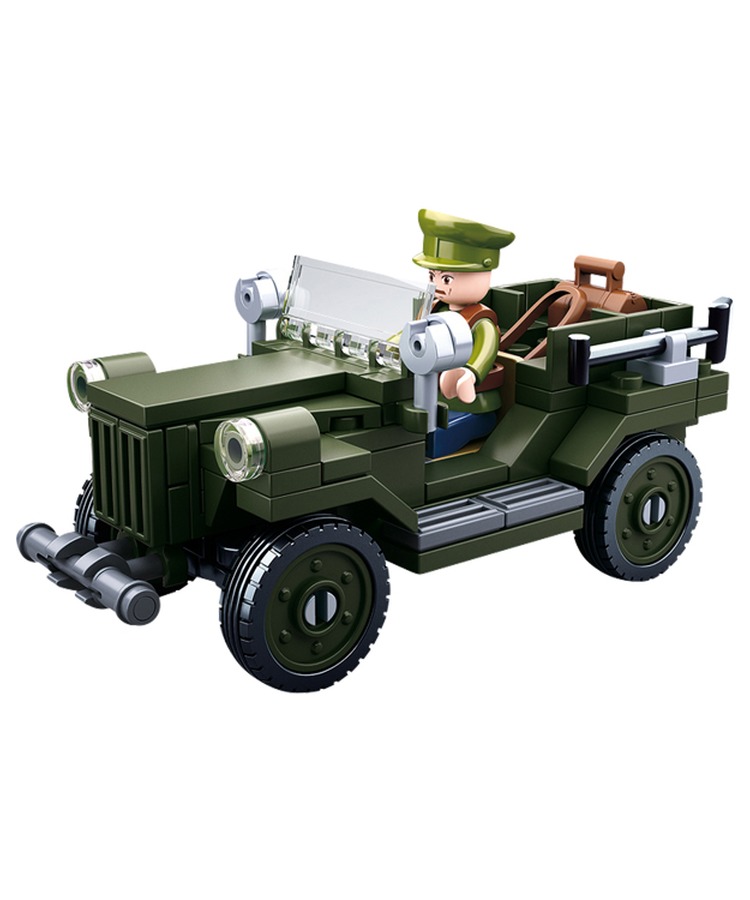 Sluban B0682 (WWII Allied Light Truck) 1