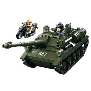 Sluban B0687 (WWII Allied Tank Destroyer) 1
