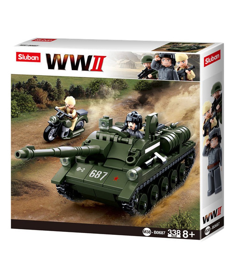 Sluban B0687 (WWII Allied Tank Destroyer) 2