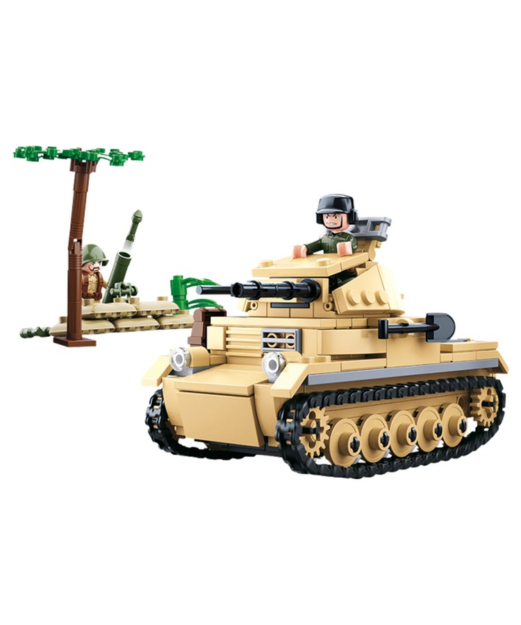 Sluban B0691 (WWII Small German Tank) 1