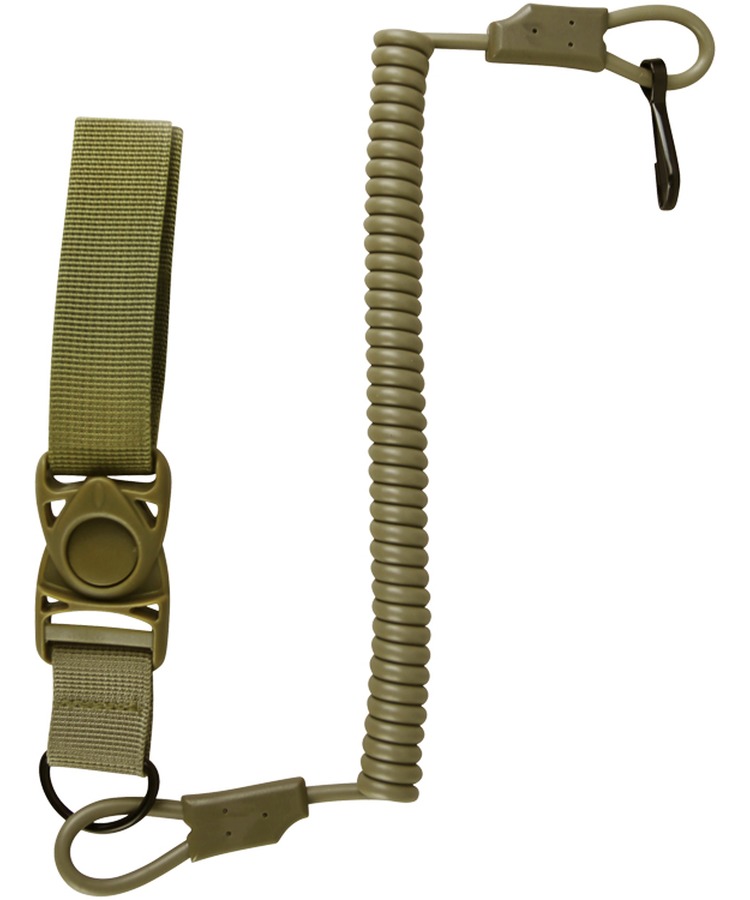 Tactical Pistol Lanyard Coyote 1