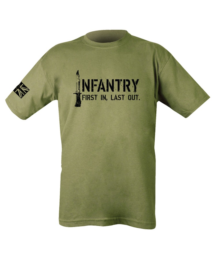 Infantry T-shirt Olive Green