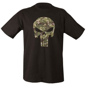 BTP Punisher T-shirt   Black