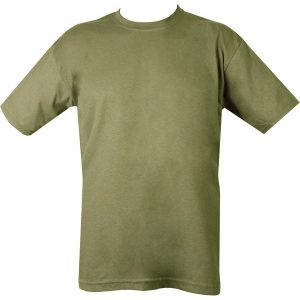 Plain T-shirt   Olive Green   GILDAN