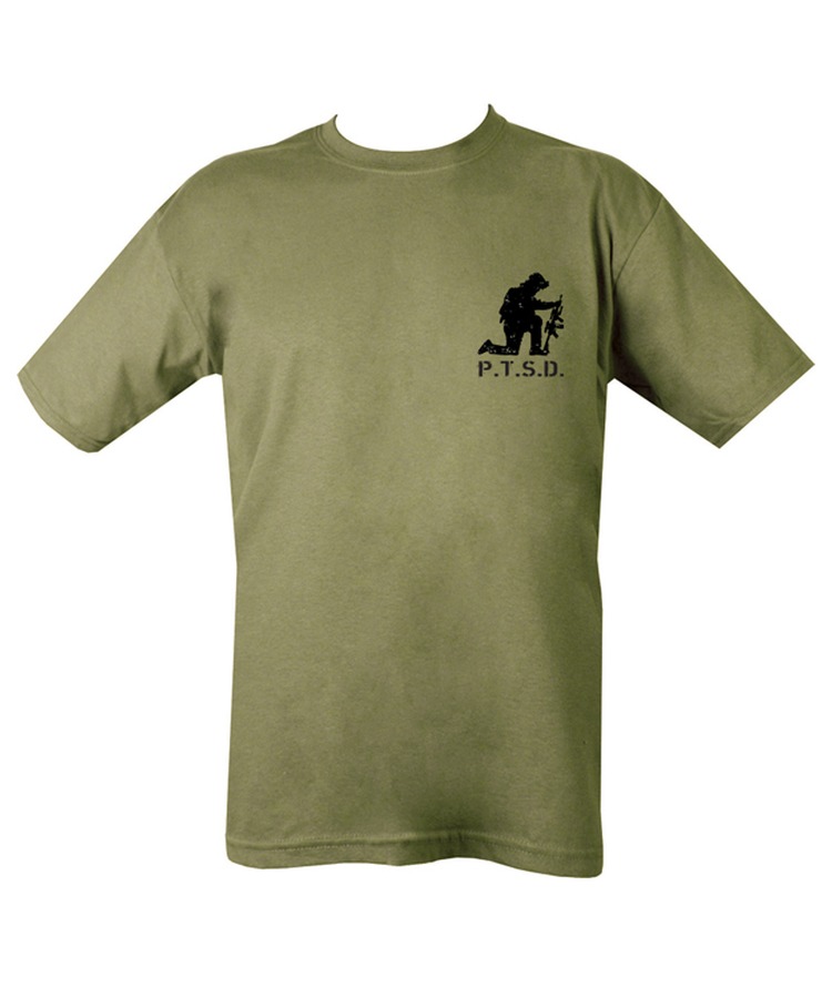 PTSD T-Shirt   Olive