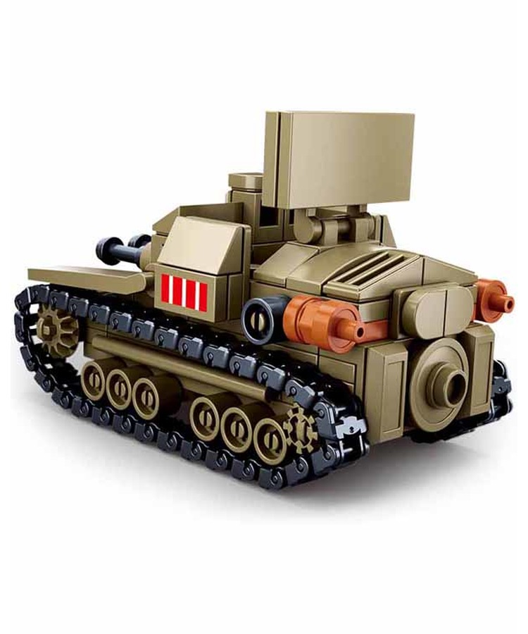 Sluban B0709 (Small Italian Tank) 3