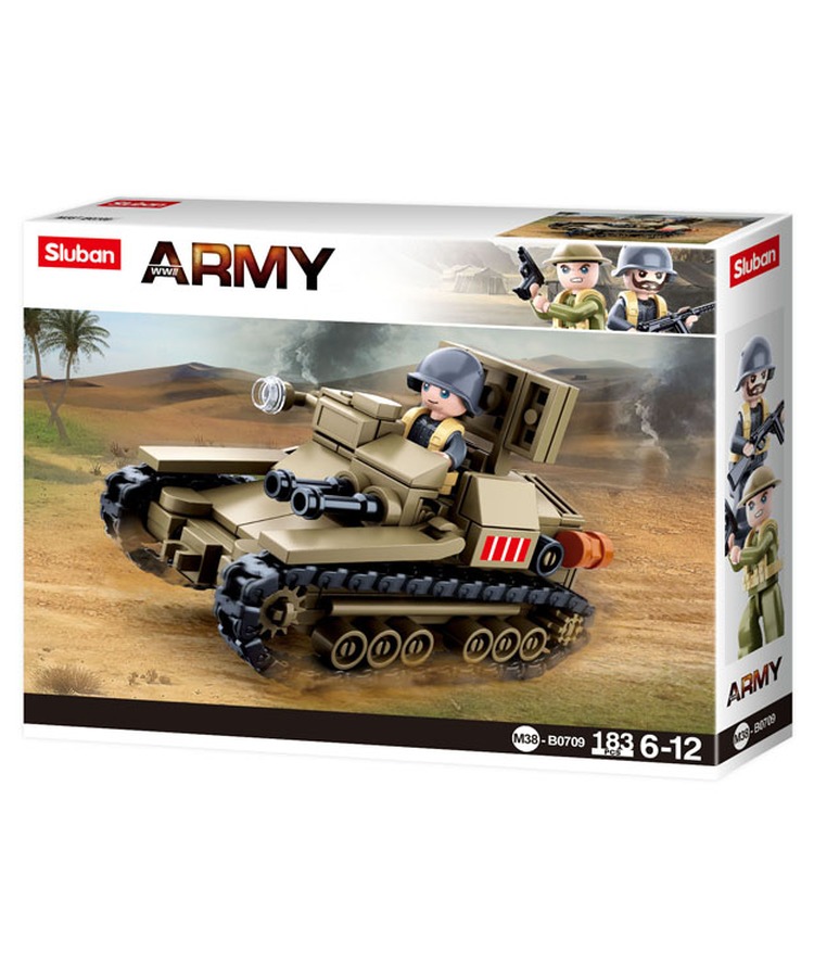 Sluban B0709 (Small Italian Tank) 4