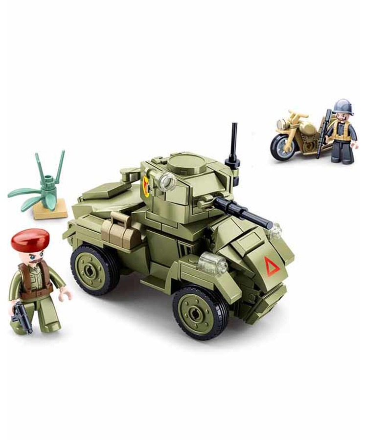 Sluban B0710 (Small English Armoured Vehicle) 2