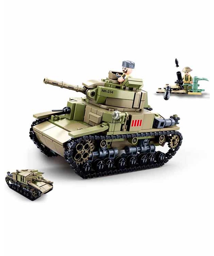 Sluban B0711 (Medium Italian Tank) 1