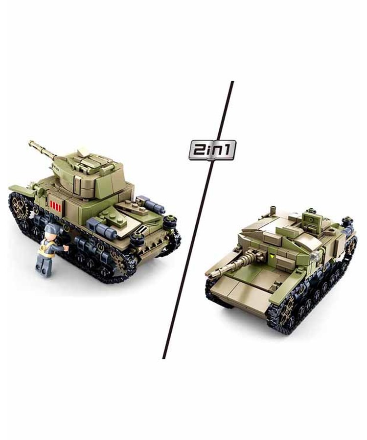Sluban B0711 (Medium Italian Tank) 3
