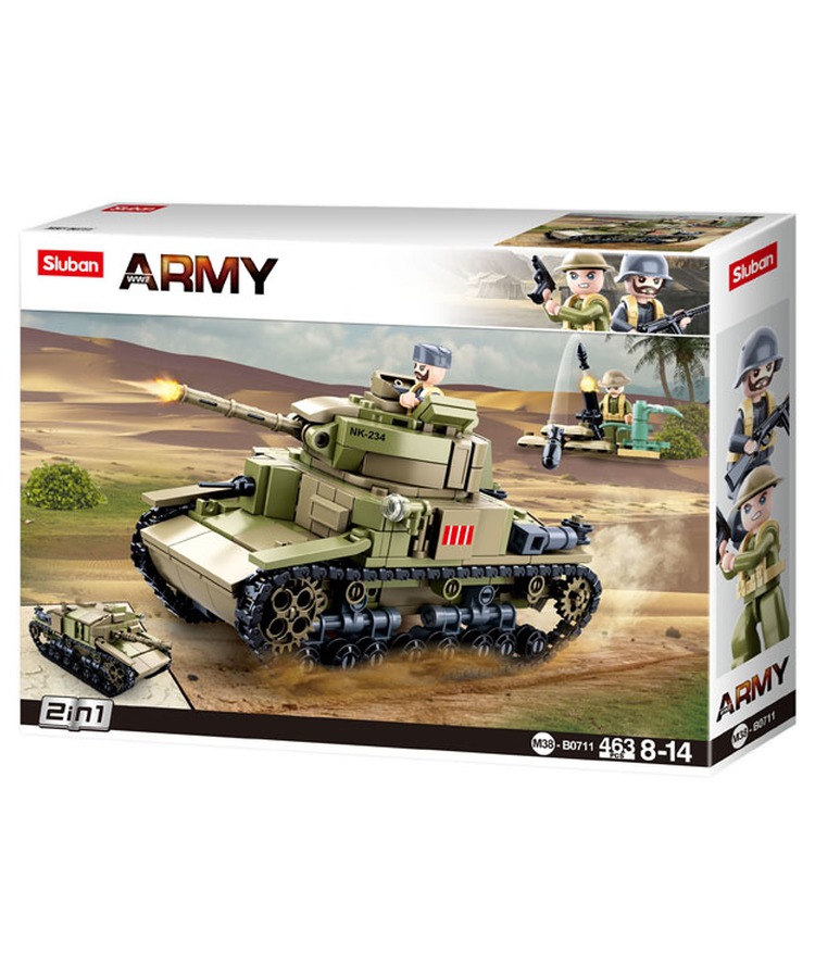 Sluban B0711 (Medium Italian Tank) 4