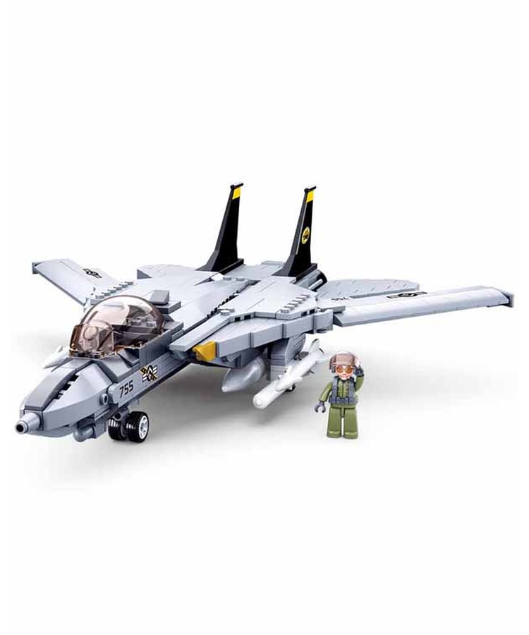 Sluban B0755 (Modern Fighter Jet) 1