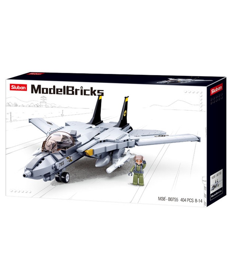 Sluban B0755 (Modern Fighter Jet) 4