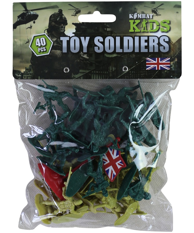 Kombat Force Pack of Toy Soldiers (40 pcs) 1