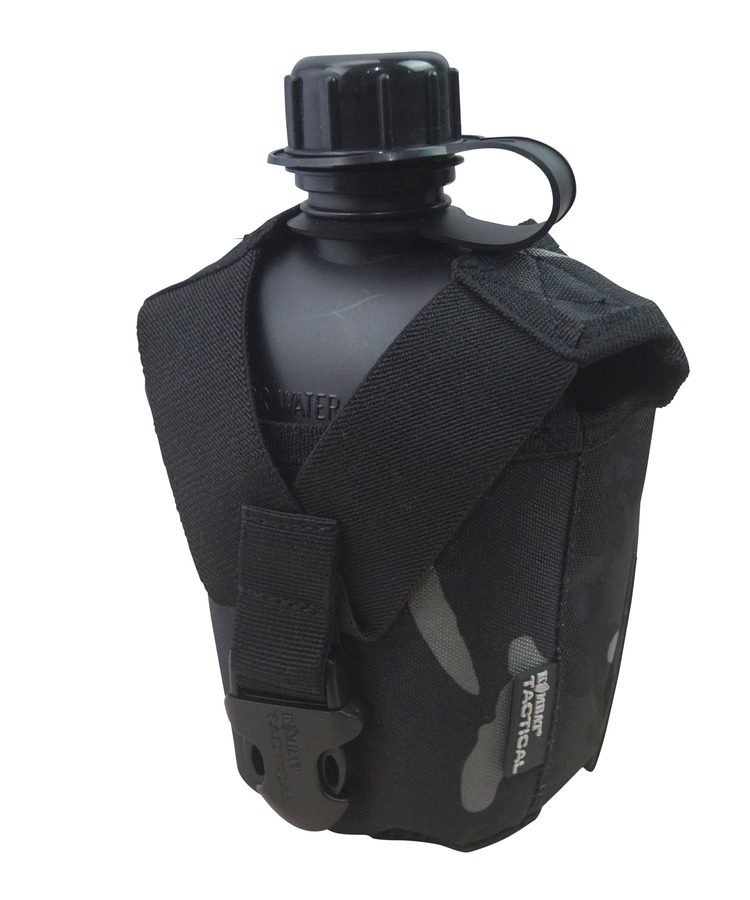 Tactical Water Bottle BTP Black 2