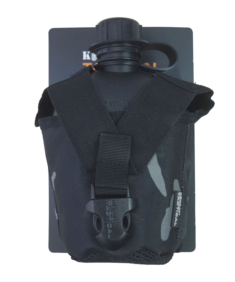 Tactical Water Bottle BTP Black 3
