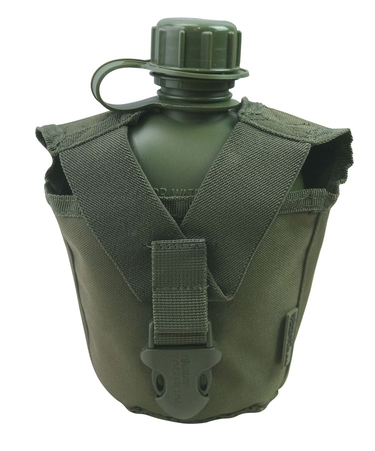 Tactical Water Bottle Olive Green 1