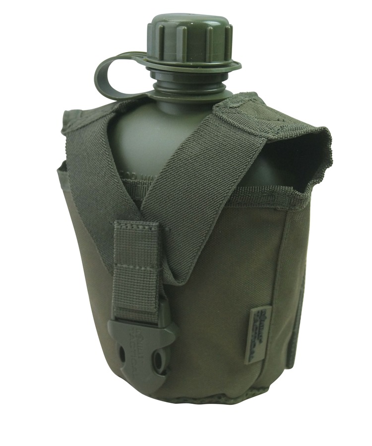 Tactical Water Bottle Olive Green 2