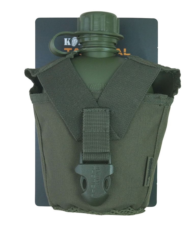 Tactical Water Bottle Olive Green 3