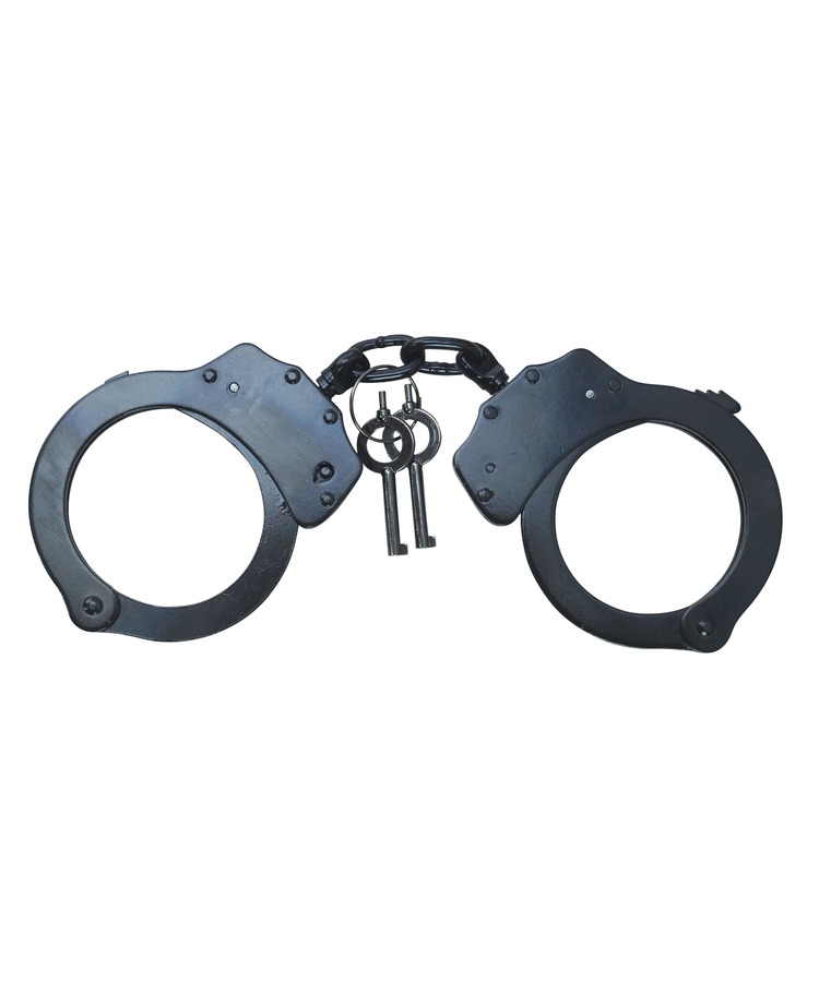 Heavy Duty Handcuffs – 4802B – BLACK 1