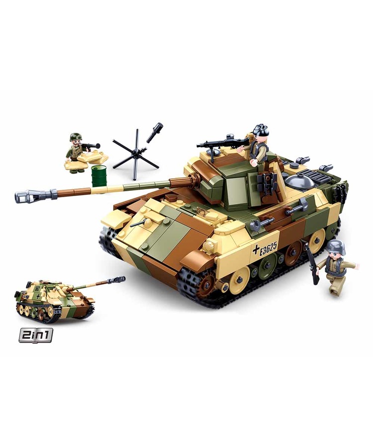 Sluban B0859 (Medium German Tank) 1