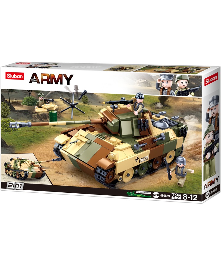 Sluban B0859 (Medium German Tank) 2