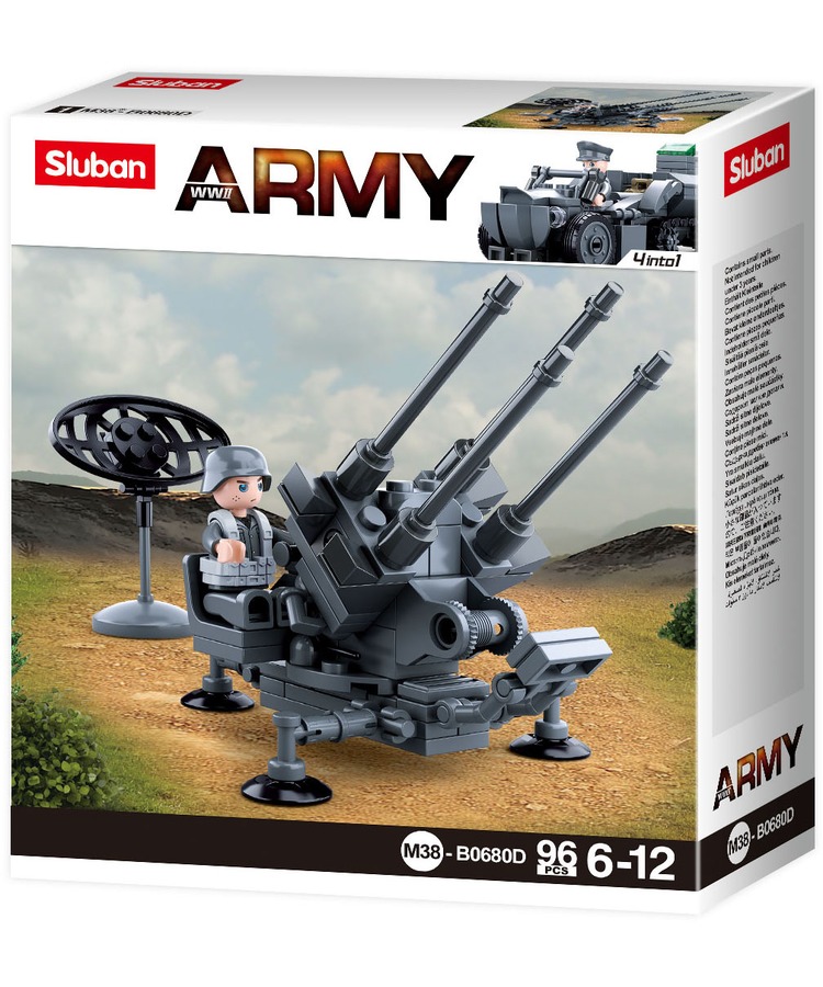 Sluban B0680D (Anti-Aircraft Gun) 2