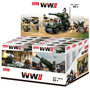 Sluban B0678 (WWII Display box set) 1