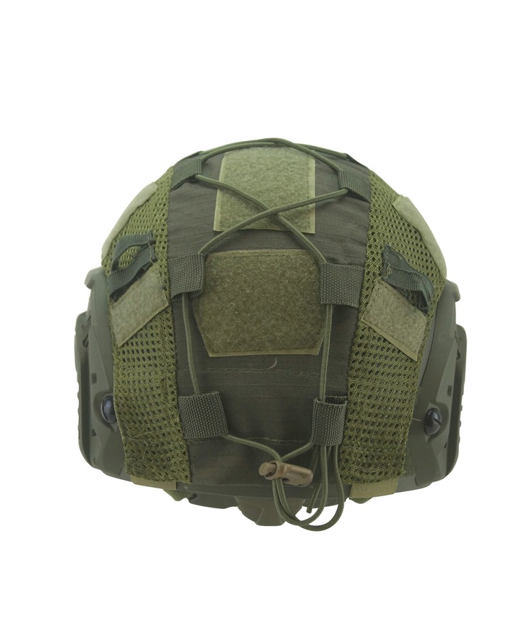 Fast Helmet Cover Olive Green 3