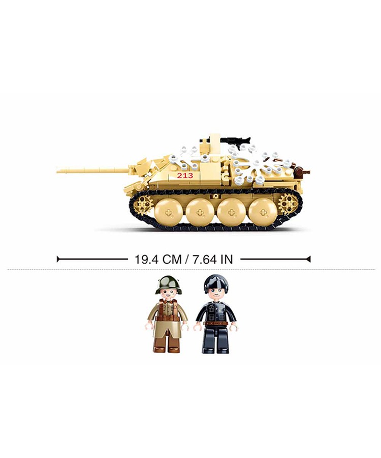 Sluban Hetzer Tank Destroyer – Military Brick Set – view 3