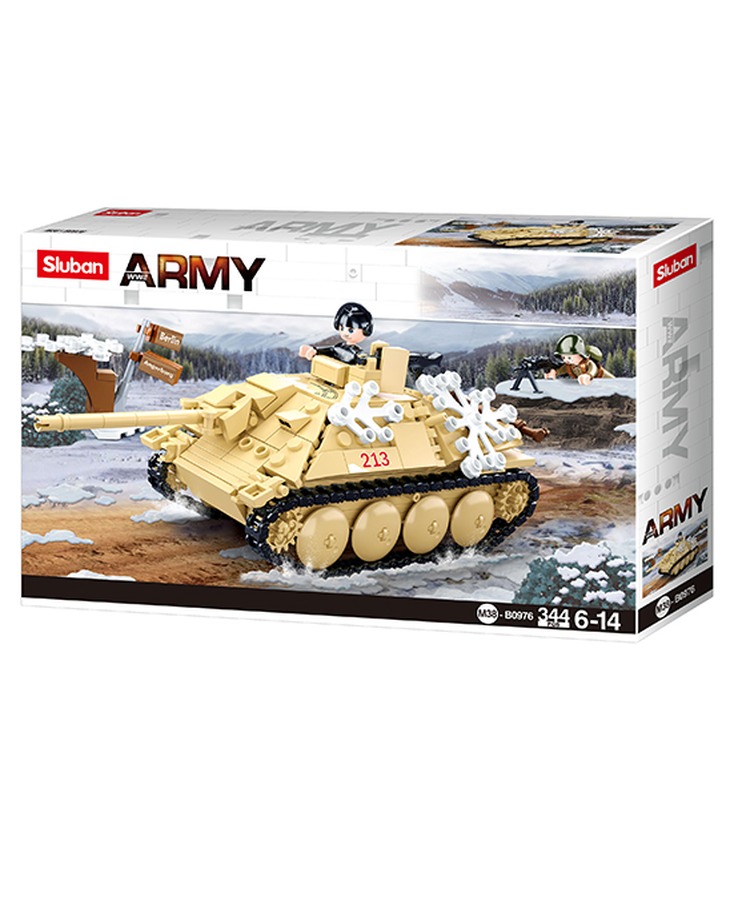 Sluban Hetzer Tank Destroyer – Military Brick Set – view 4
