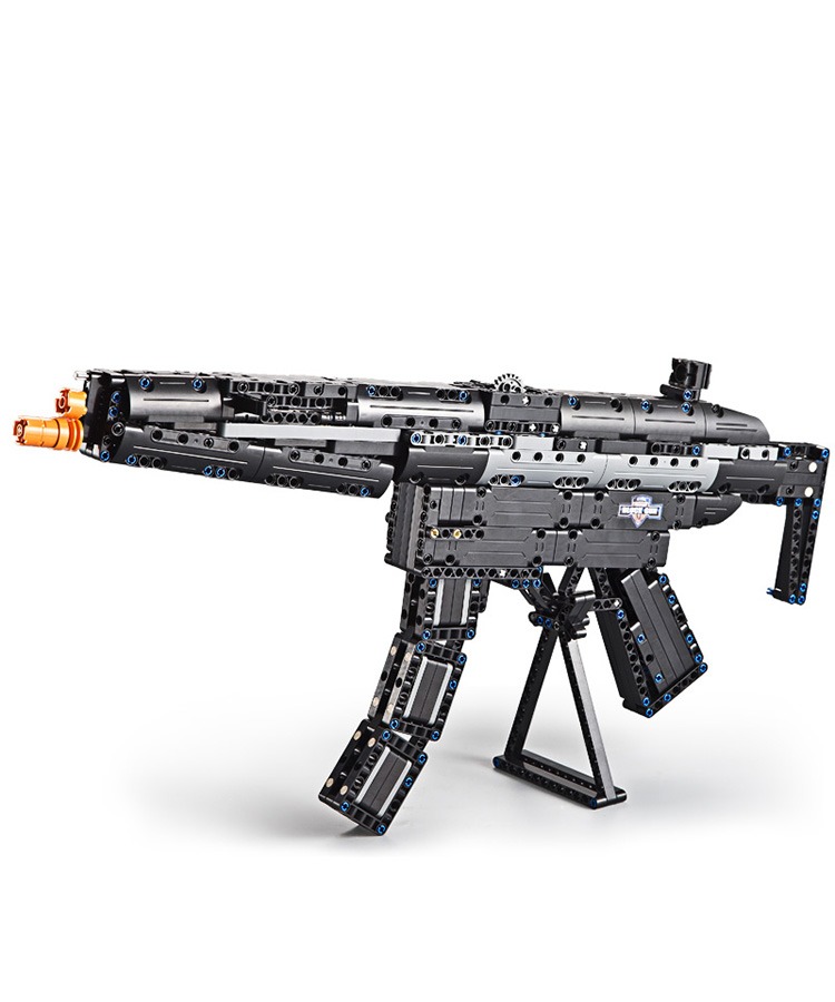 C81006W Police Assault Rifle MP5 / Block Gun 3