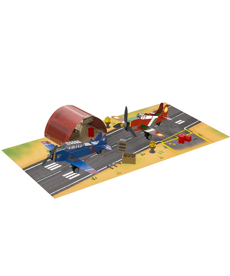C71024W Transport Aircraft Play Set / Blocks 1
