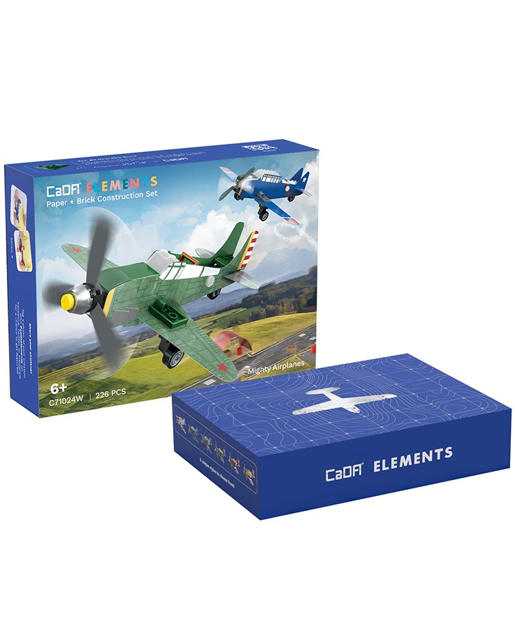 C71024W Transport Aircraft Play Set / Blocks 4
