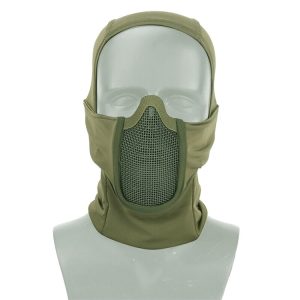 Operators Balaclava / Mesh Face Olive Green 1