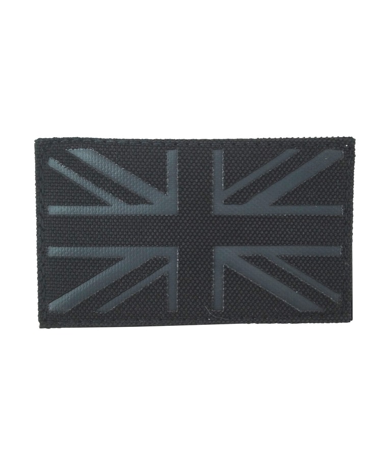 UK Laser Cut Patch Black / Grey 1