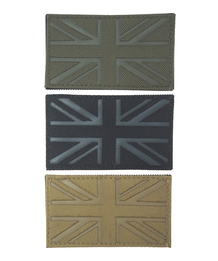 UK Laser Cut Patch Coyote / Dark Coyote 2